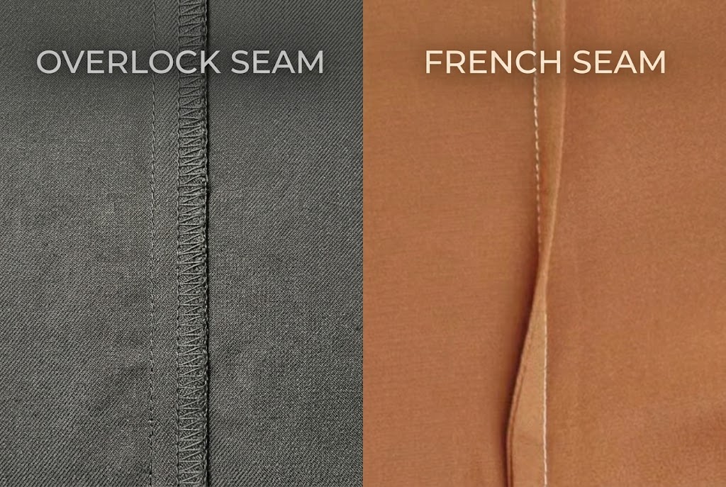 French Seam vs Overlock Stitch